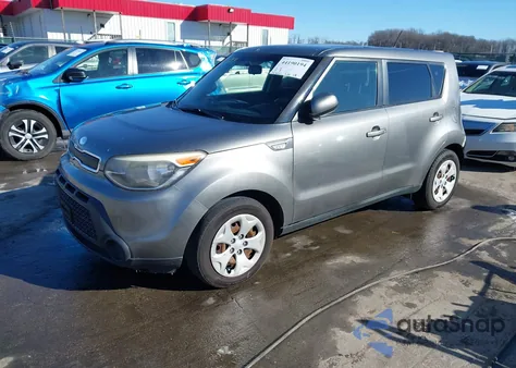 2014 Kia Soul z USA, uszkodzony, nr VIN KNDJN2A24E7034782